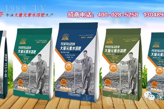 水溶肥就是用水沖沖?大錯特錯,正確做法該是這樣的!