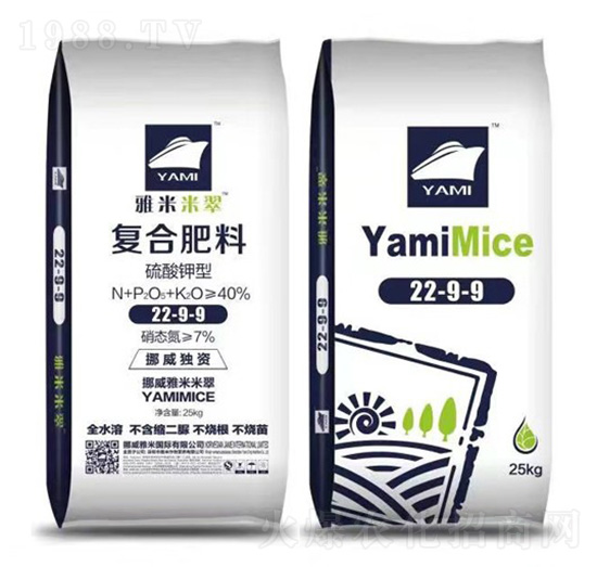 硫酸鉀型復合肥料22-9-9-雅米農(nóng)業(yè)