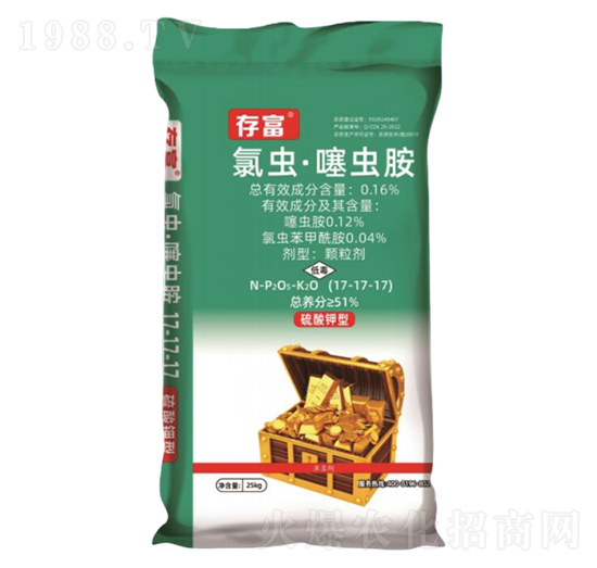 硫酸鉀型高端藥肥17-17-17-存富-科尖生物